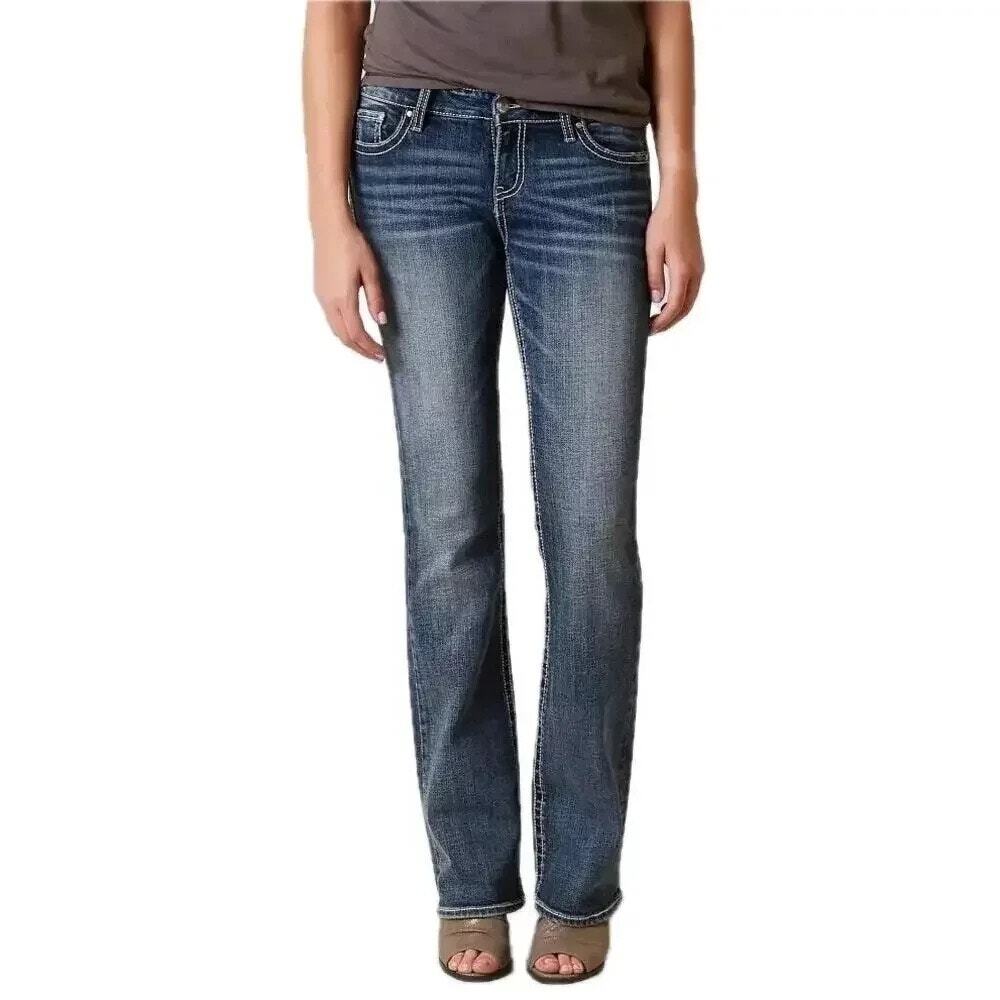 Buckle Daytrip Virgo Bootcut Stretch Jeans 31 L (Long)